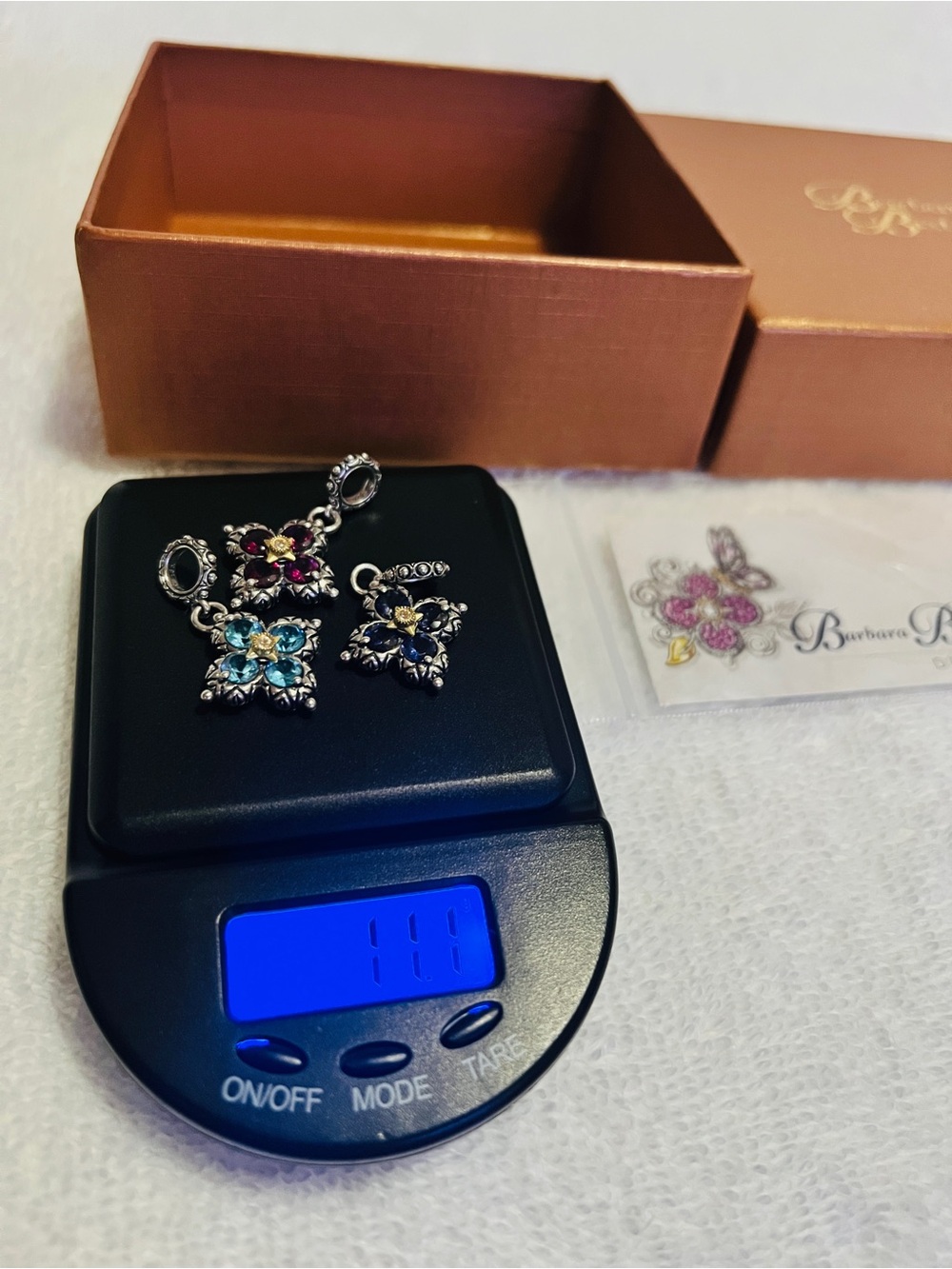 Barbara Bixby Flower Charms